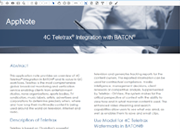 4C Teletrax Integration in BATON