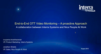 End-to-End OTT Monitoring