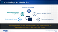 ML-Based Captions for Streaming Media