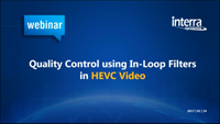 Quality Control using In-Loop Filters in HEVC Video