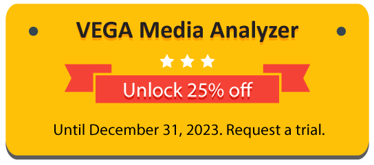 VEGA Media Analyzer