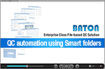 QC automation using Smart folders