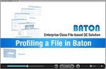 Profiling file in Baton