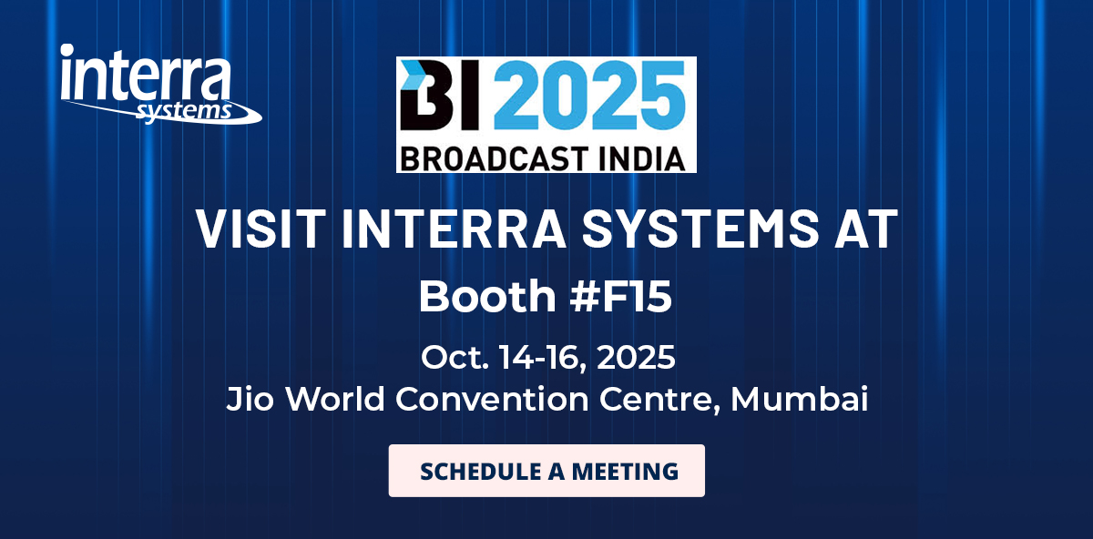 Visit us at Broadcast India 2025