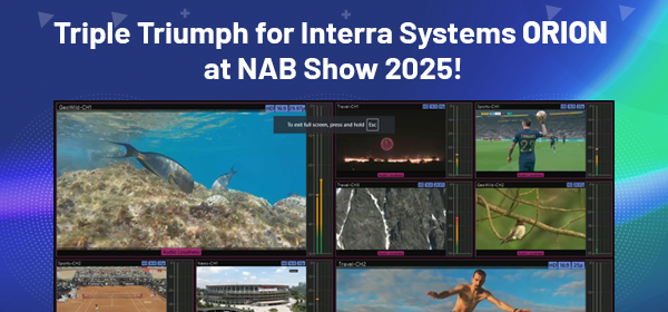 Interra Systems, 2025 NAB Show Awards