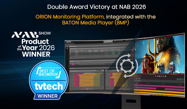 Interra Systems NAB Show 2026 Awards &mdash; Product of the Year & Best of Show